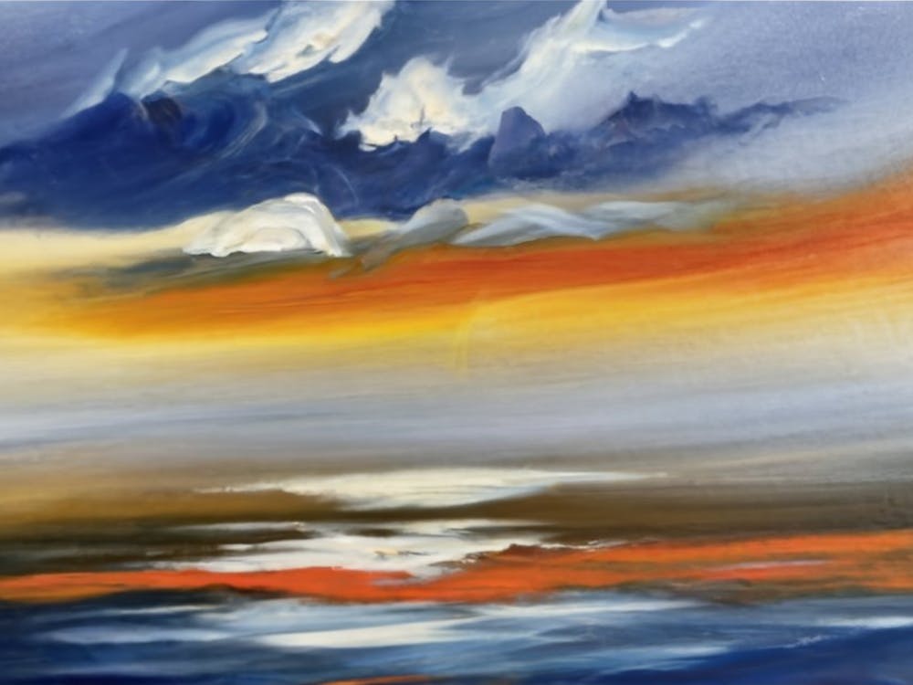 Sunset Over The Ocean 3