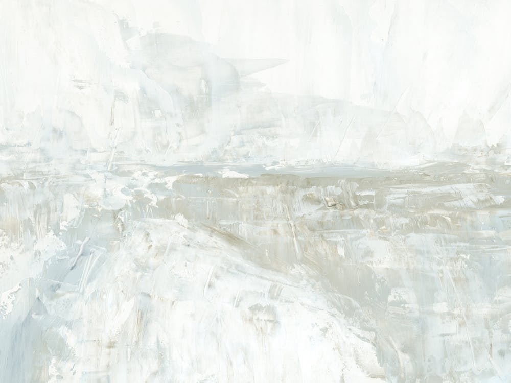 Completely - Gray Blue Abstract Painting