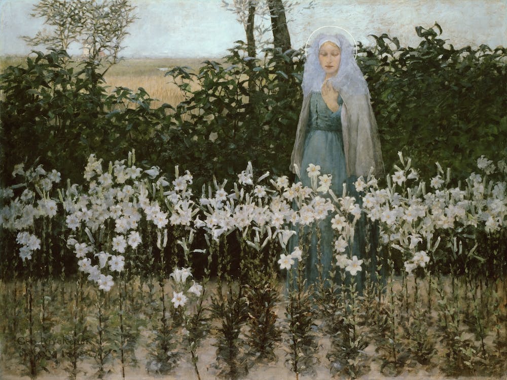 The Annunciation, George Hitchcock