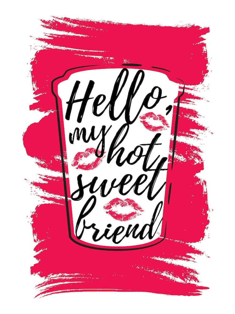 Hello Friend Coffee Cup