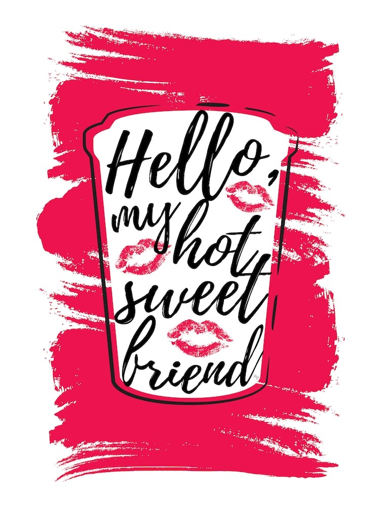 Hallo Freund Kaffeetasse