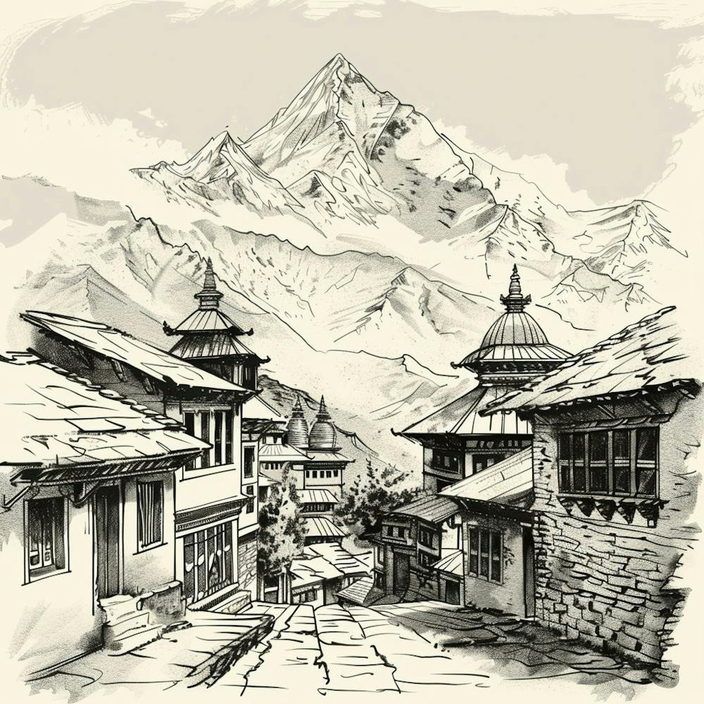 Nepali Village 1
