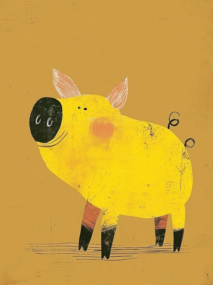Yellow Pig 3