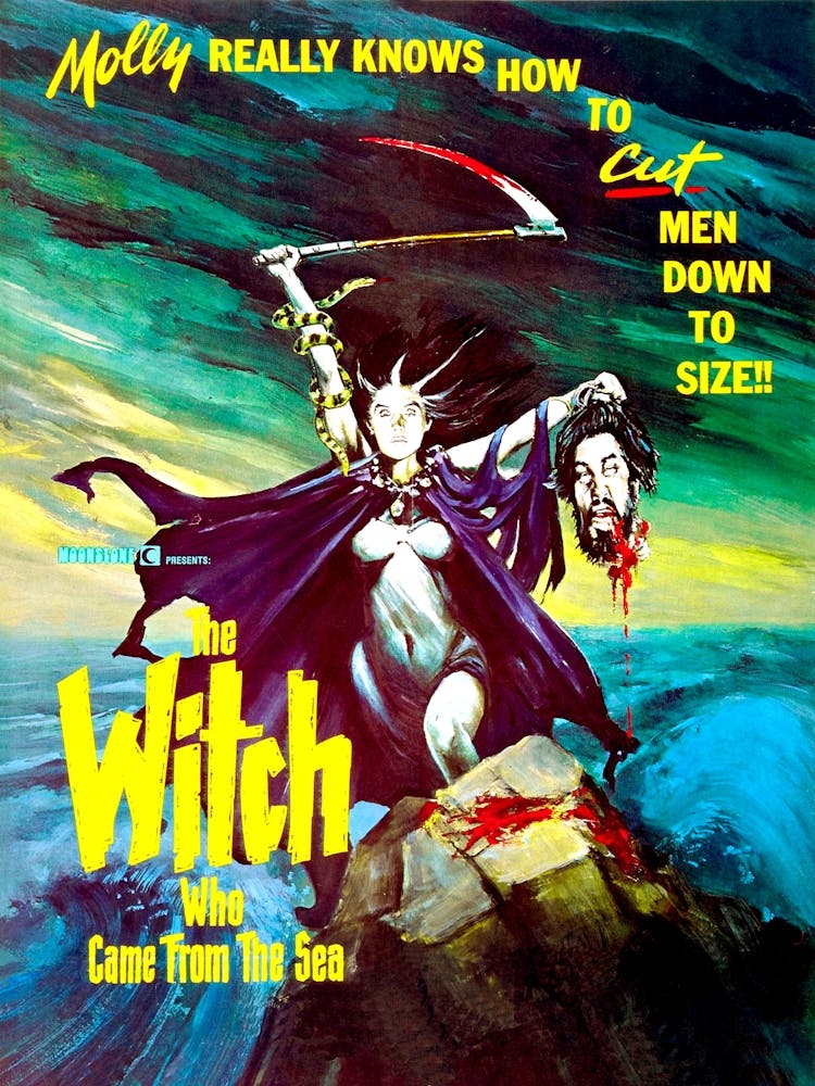 The Witch Who Came From The Sea, Horror Movie Poster
