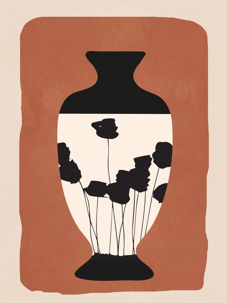 Abstract Art Vase 6