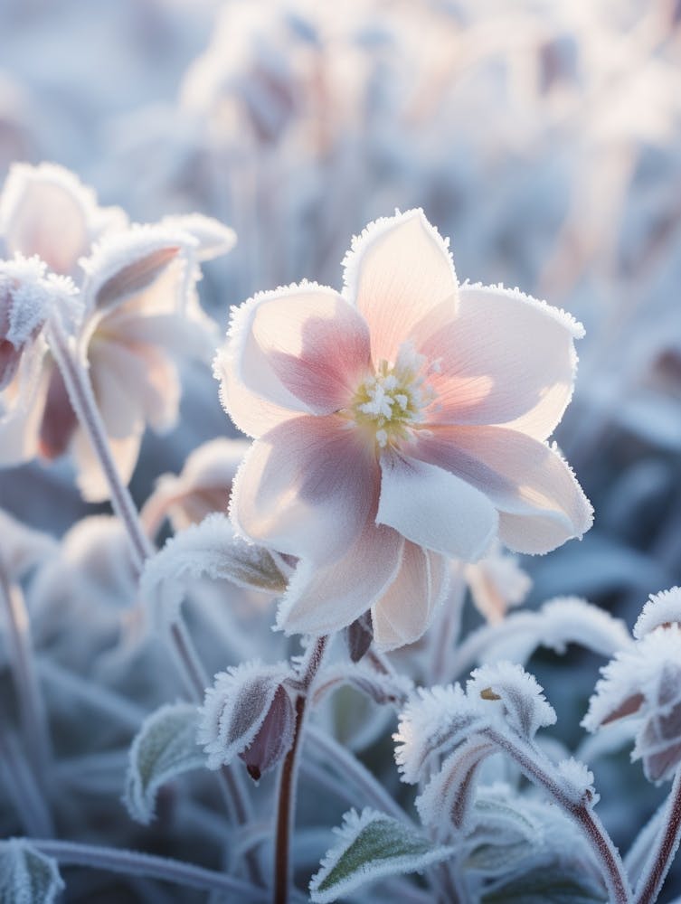 Frosty Botanical Hellebore 2