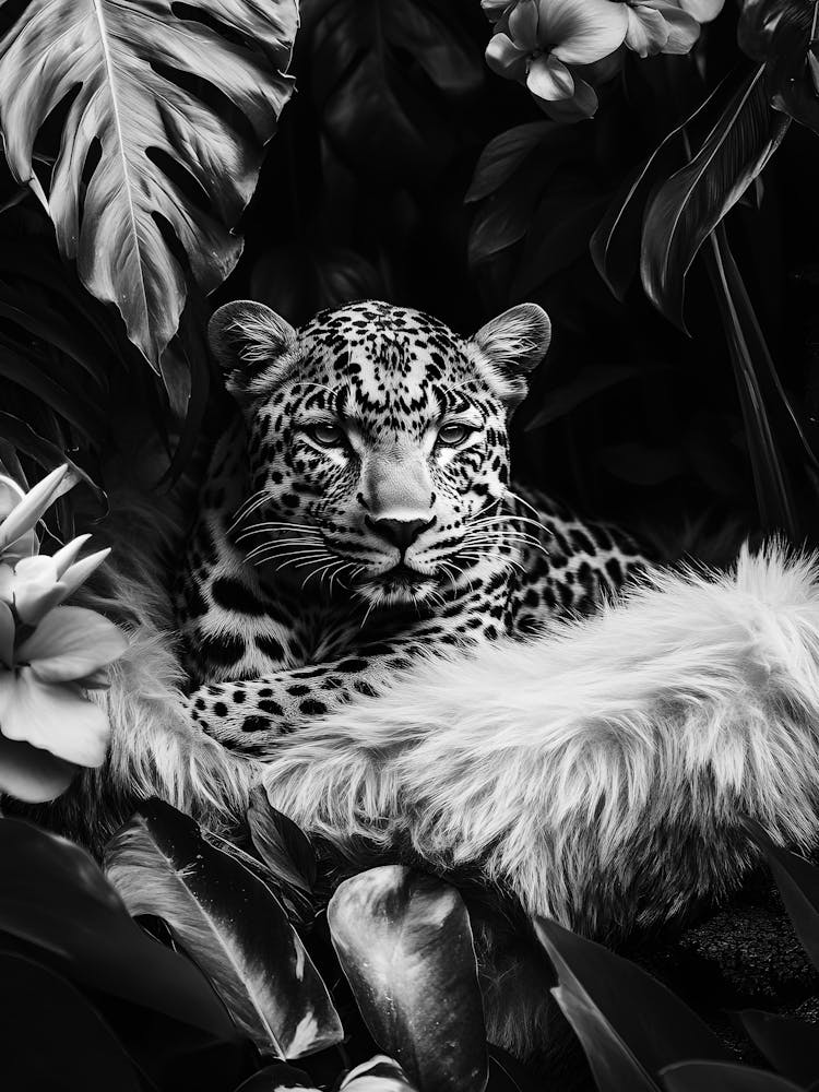 Leopard In The Jungle 1