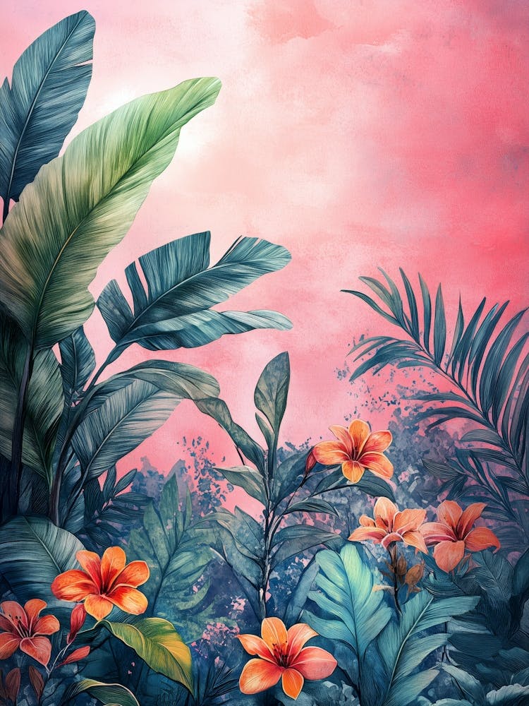 Tropical Jungle Background