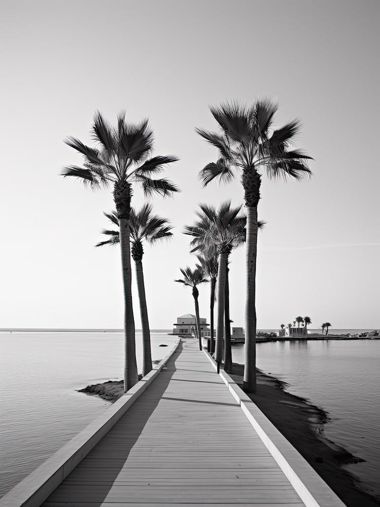Hurghada, Egypt, Black And White Photography 3