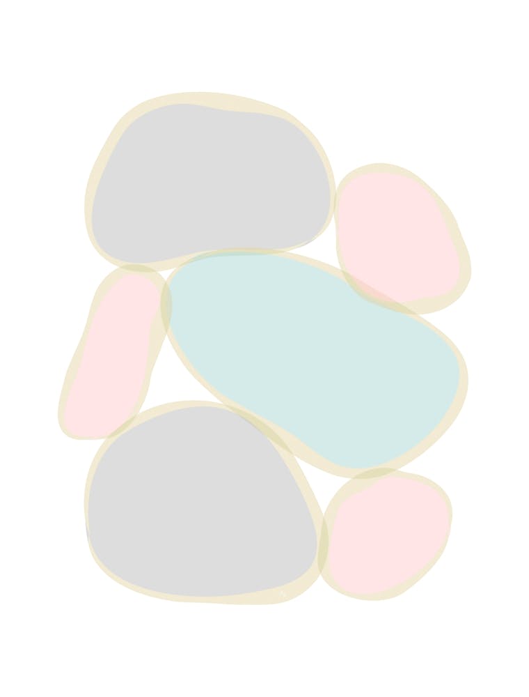 Pastel Stones Two