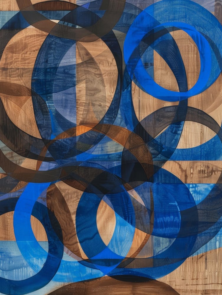 Blue Circles 11