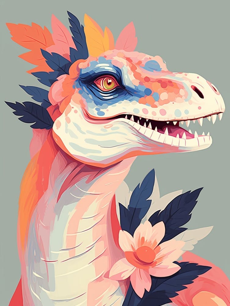 Bunter Dinosaurier Jobaria 3
