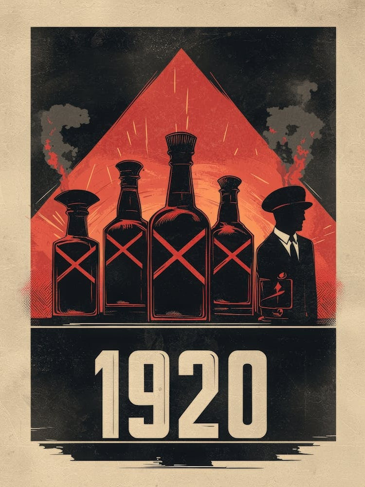 Aihrgdesign A Vintage Poster Symbolizing The Beginning Of Pro 9a9e303a A588 4f8a 8f48 D094bd6b845b 0