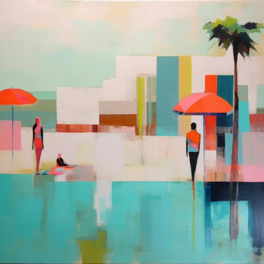 Pool Days Colorblock 5