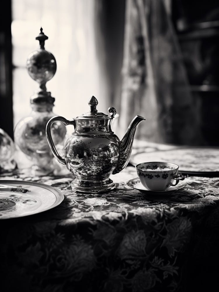 Amantea, Italie, Photographie Noir Et Blanc 1