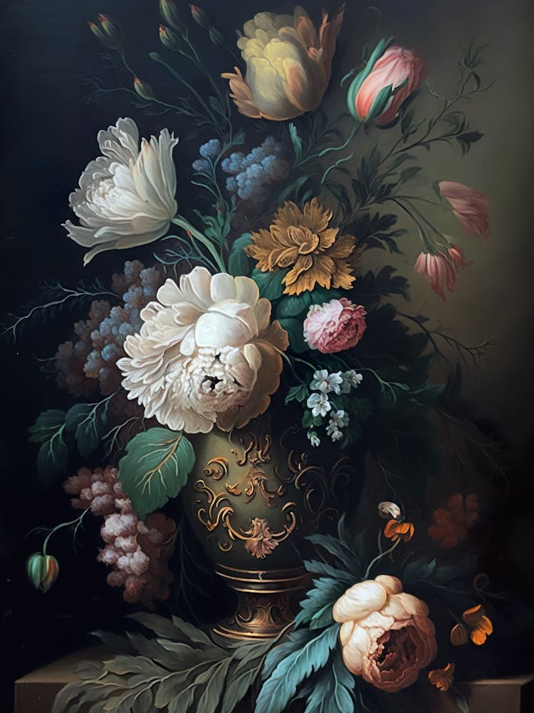 Flowers In A Vase 3