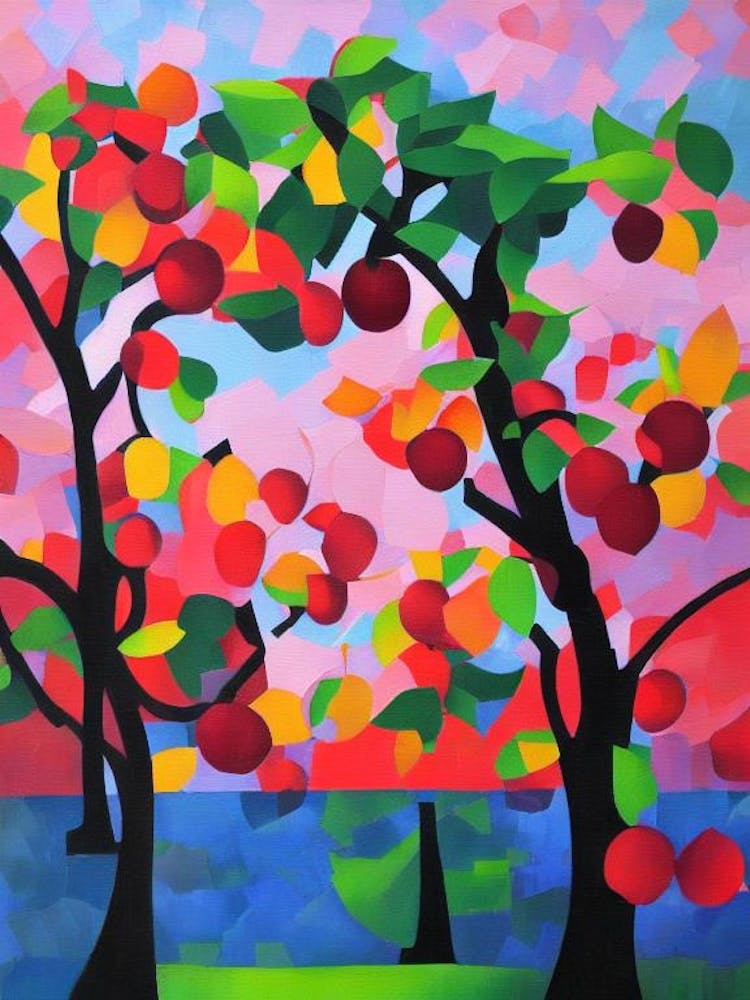 Cherry Tree Cubist