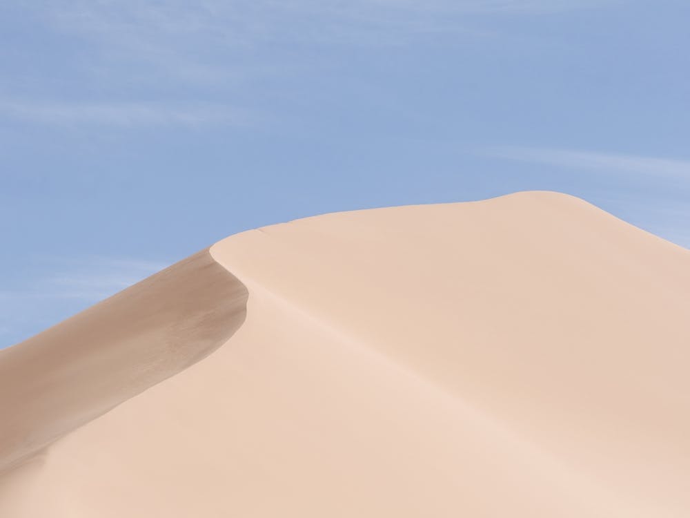 Sand Dune In The Sahara Desert