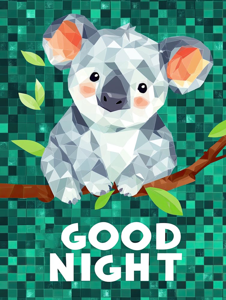 Sleepy Glow Good Night Children S Prints & Kids Posters