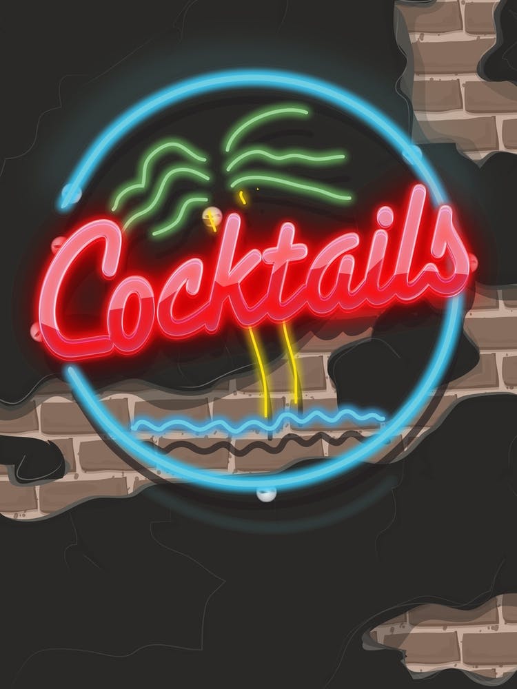 Cocktails Neon sign