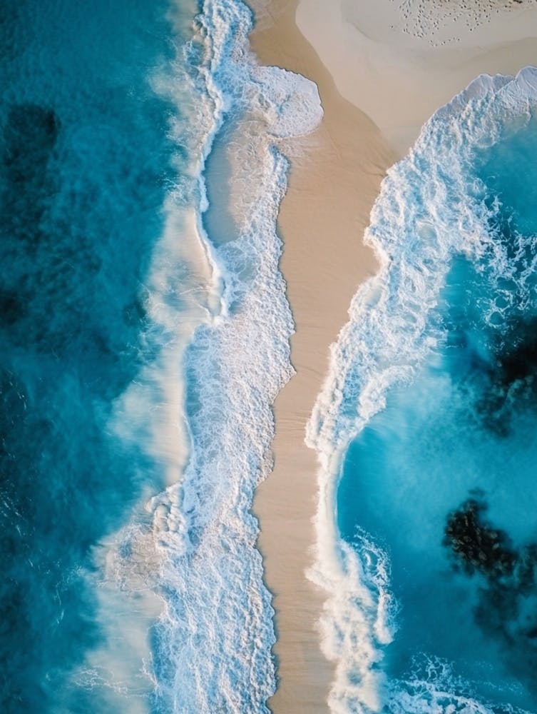 Aerial View Of A Beach 23