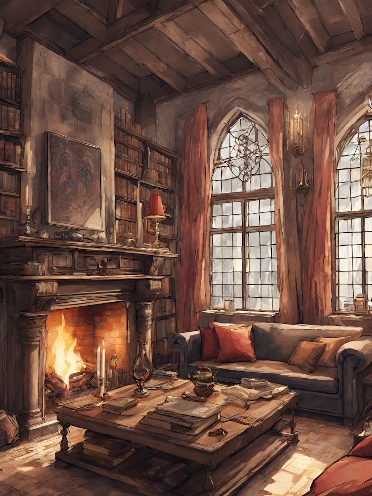 Harry Potter Living Room 2