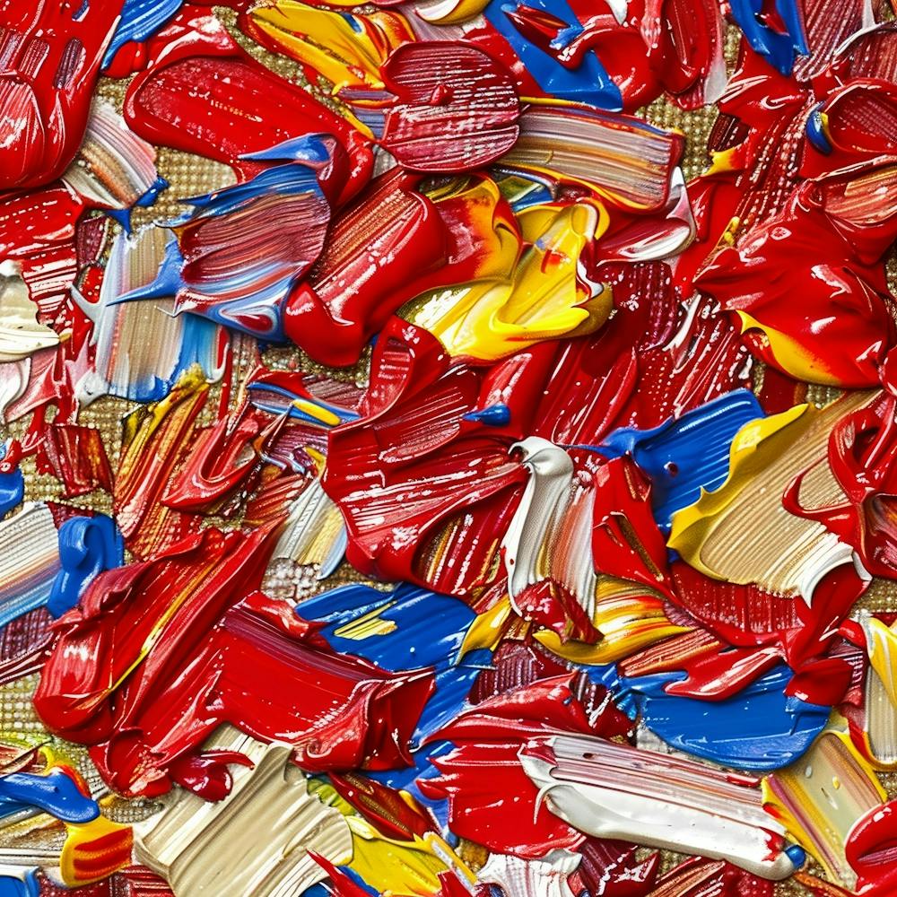 Red, Blue, Yellow And Green