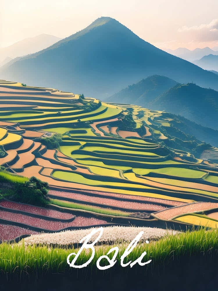 Bali Indonesia Rice Terraces 1