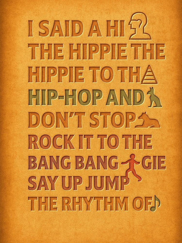 Rappers Delight top art