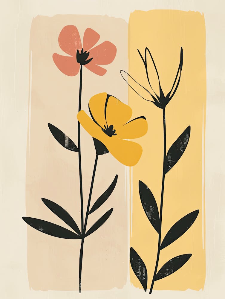 Flowers In A Frame