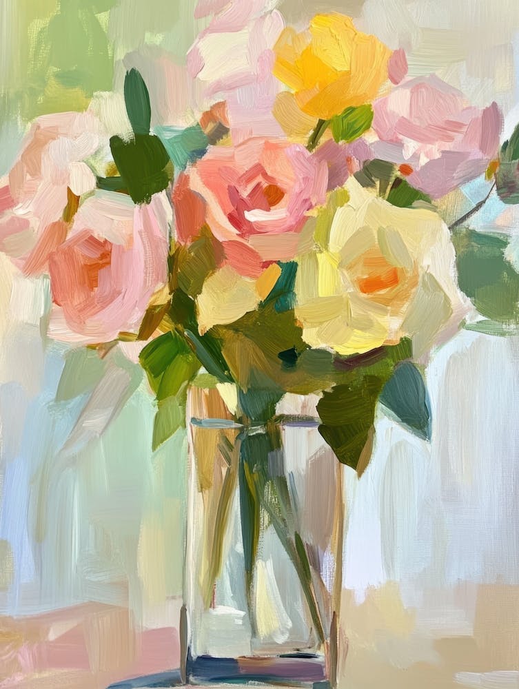 Roses In A Vase 6