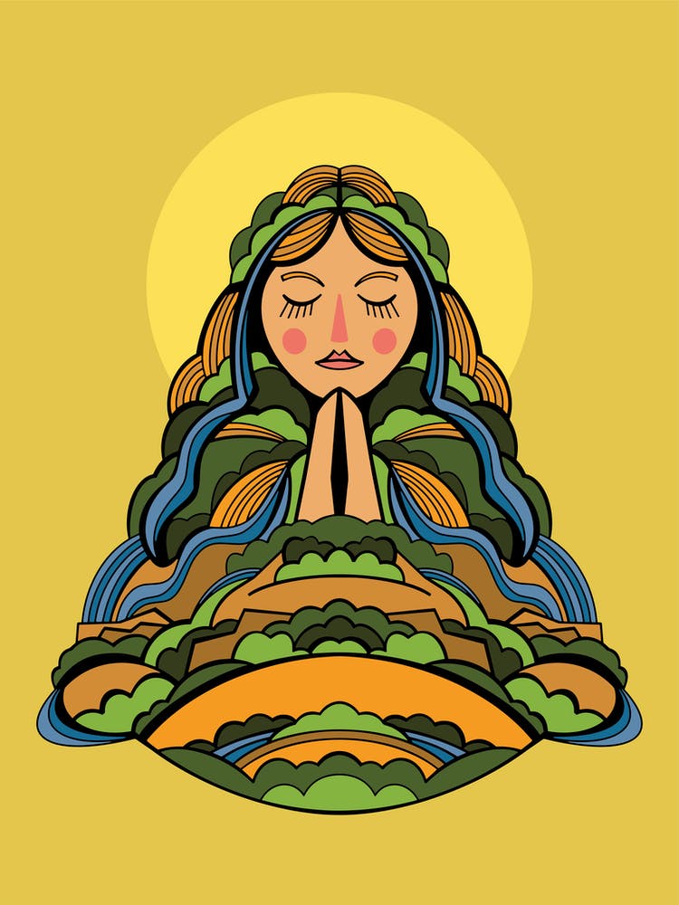 Mother Earth Illustrated