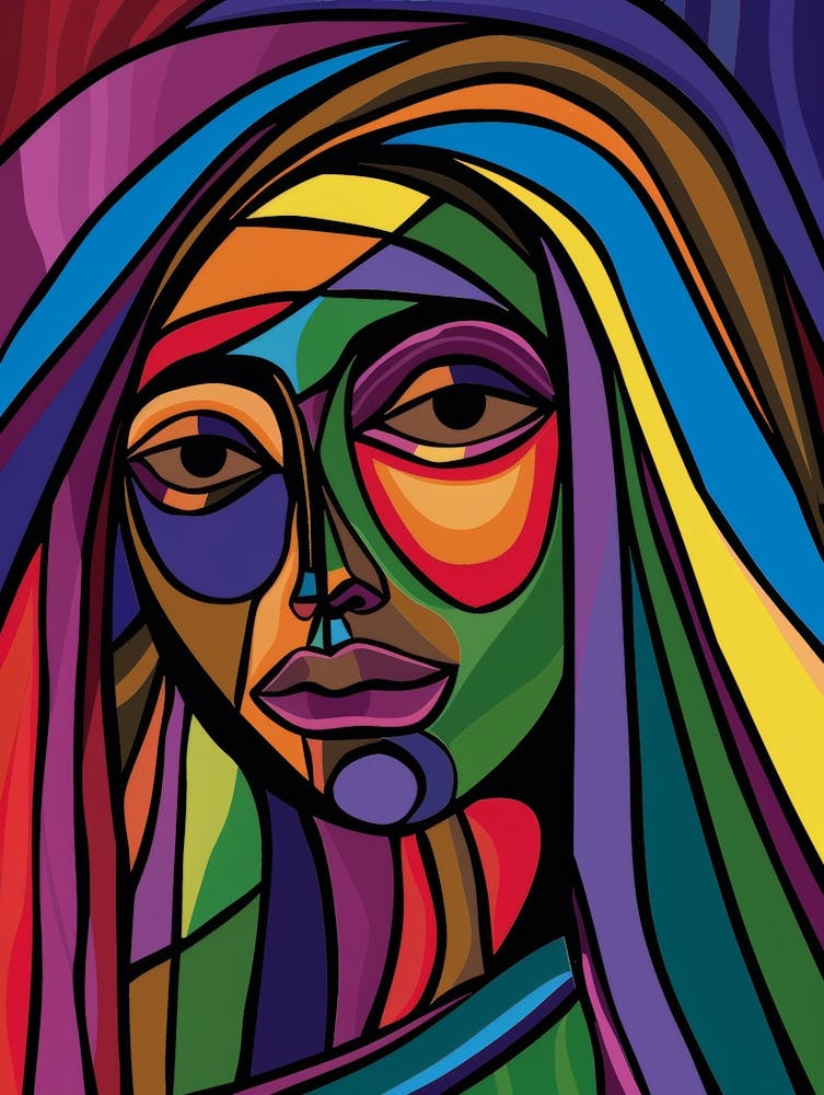 Femme Colorée 1