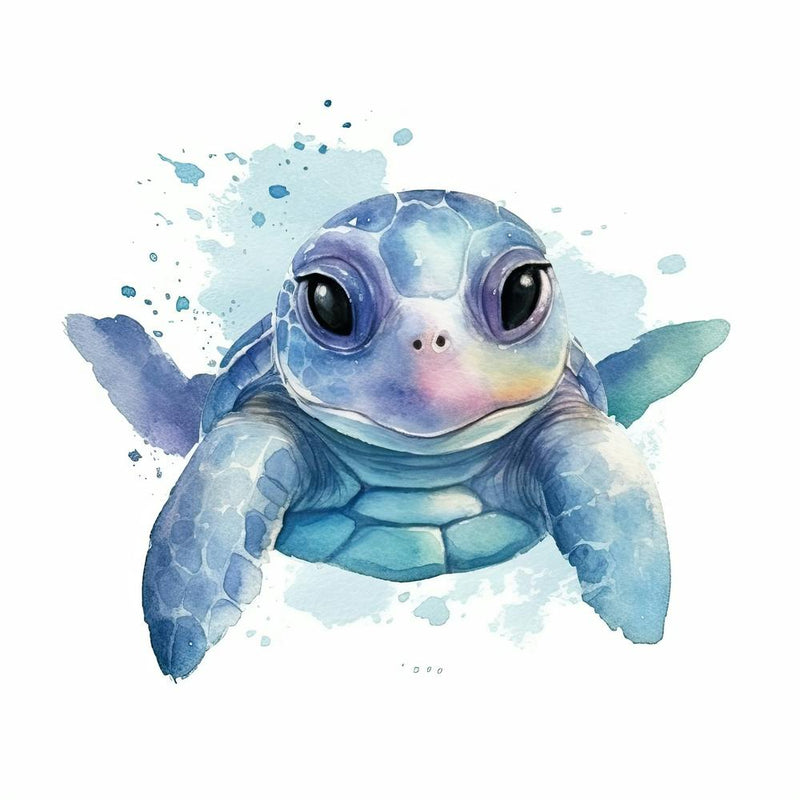 Baby Sea Turtle Watercolour 5