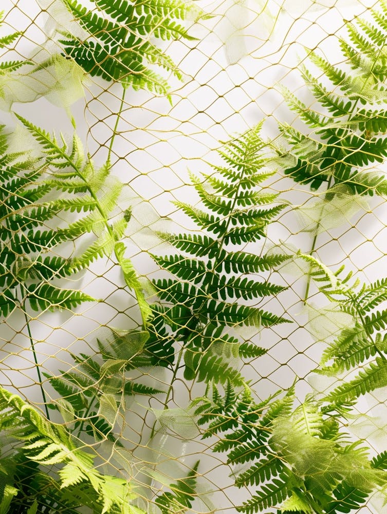 Pattern Poster Netted Chain Fern 3