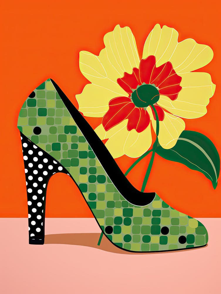 Woman's Footwear Garden: Where Flowers Flourish 1