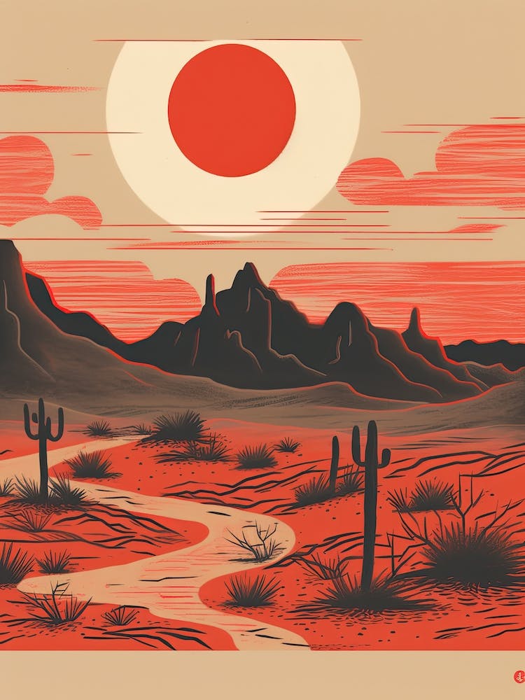 Red Desert Sun 2