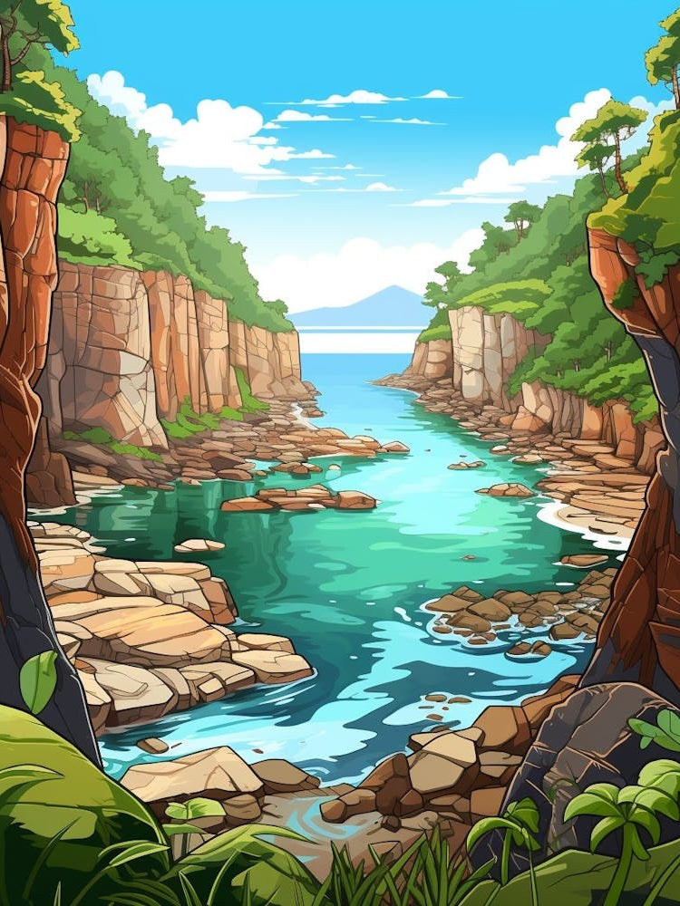 Tsitsikamma National Park Cartoon 2