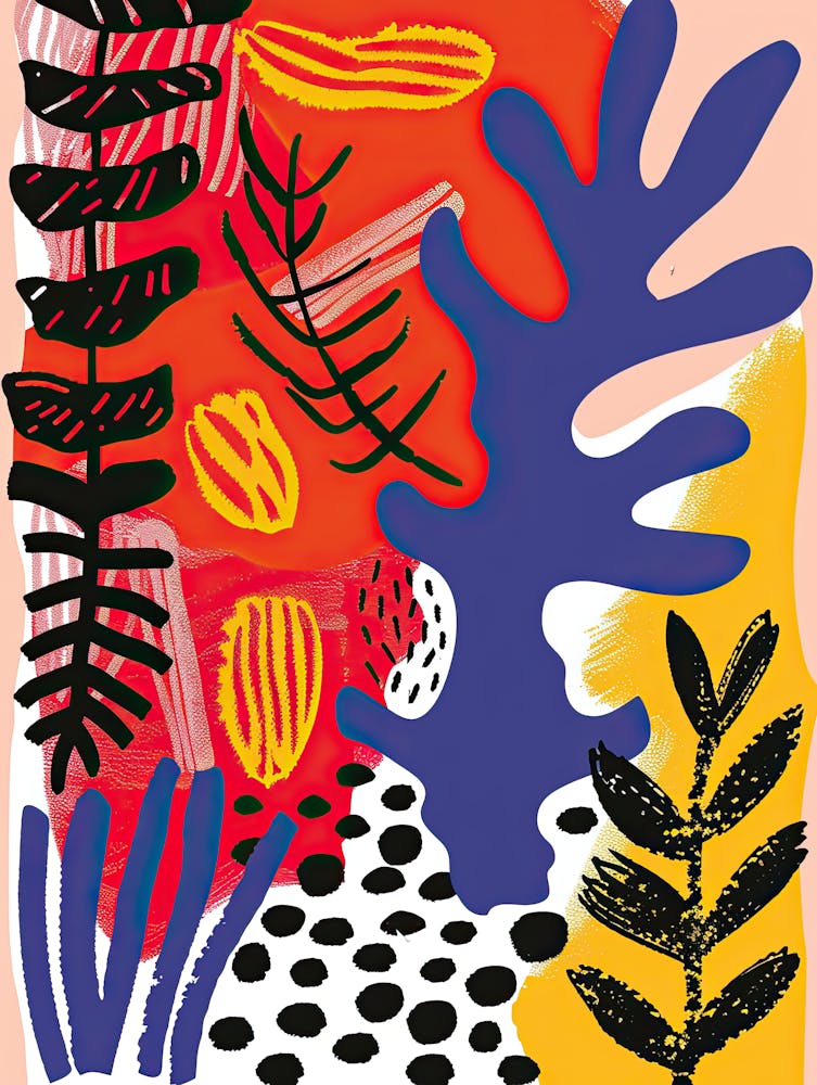 Aurora Jungle Matisse Style