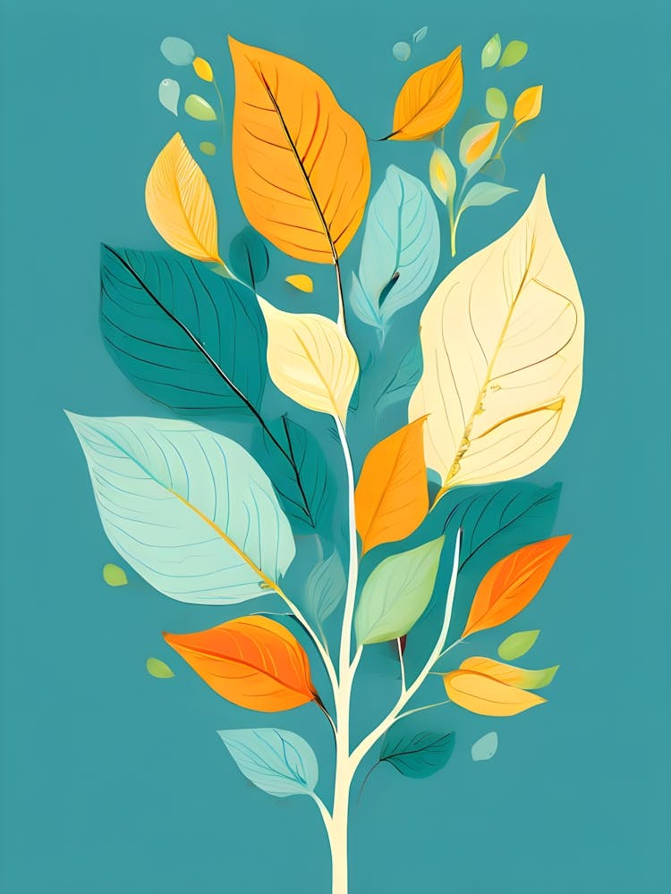 Autumn Leaves Tree 1