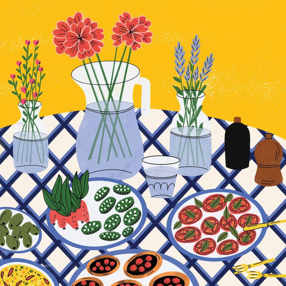 Dinner At Bahaar Square