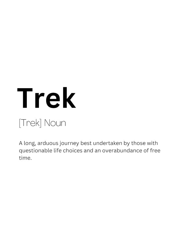 Trek Definition Meaning