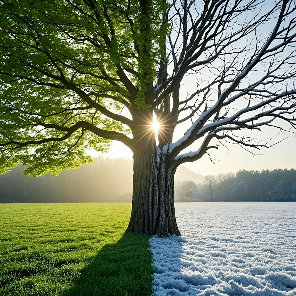Tree In The Snow 5