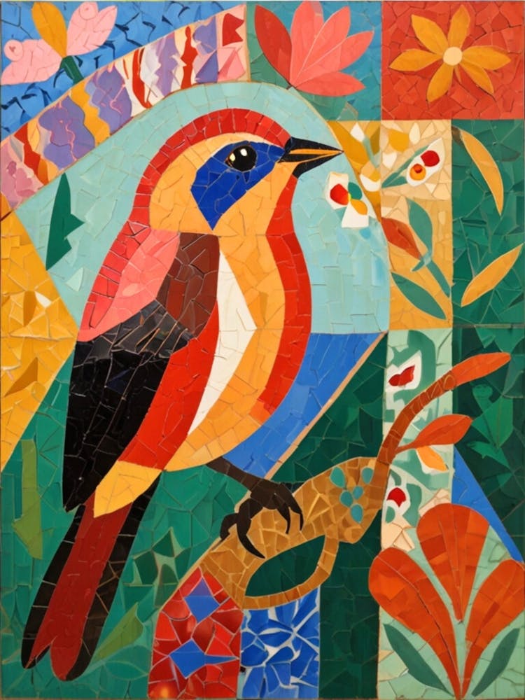 Mosaic Bird 1