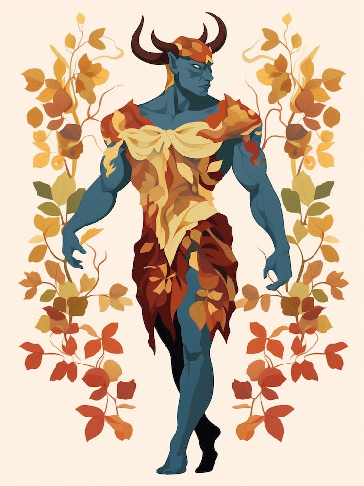 Minotaur Digital Illustration 2