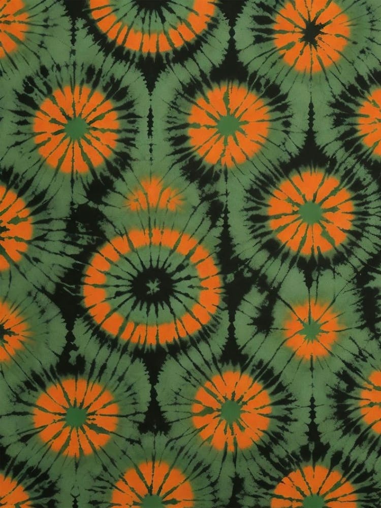 Retro Organic Tie Dye 1