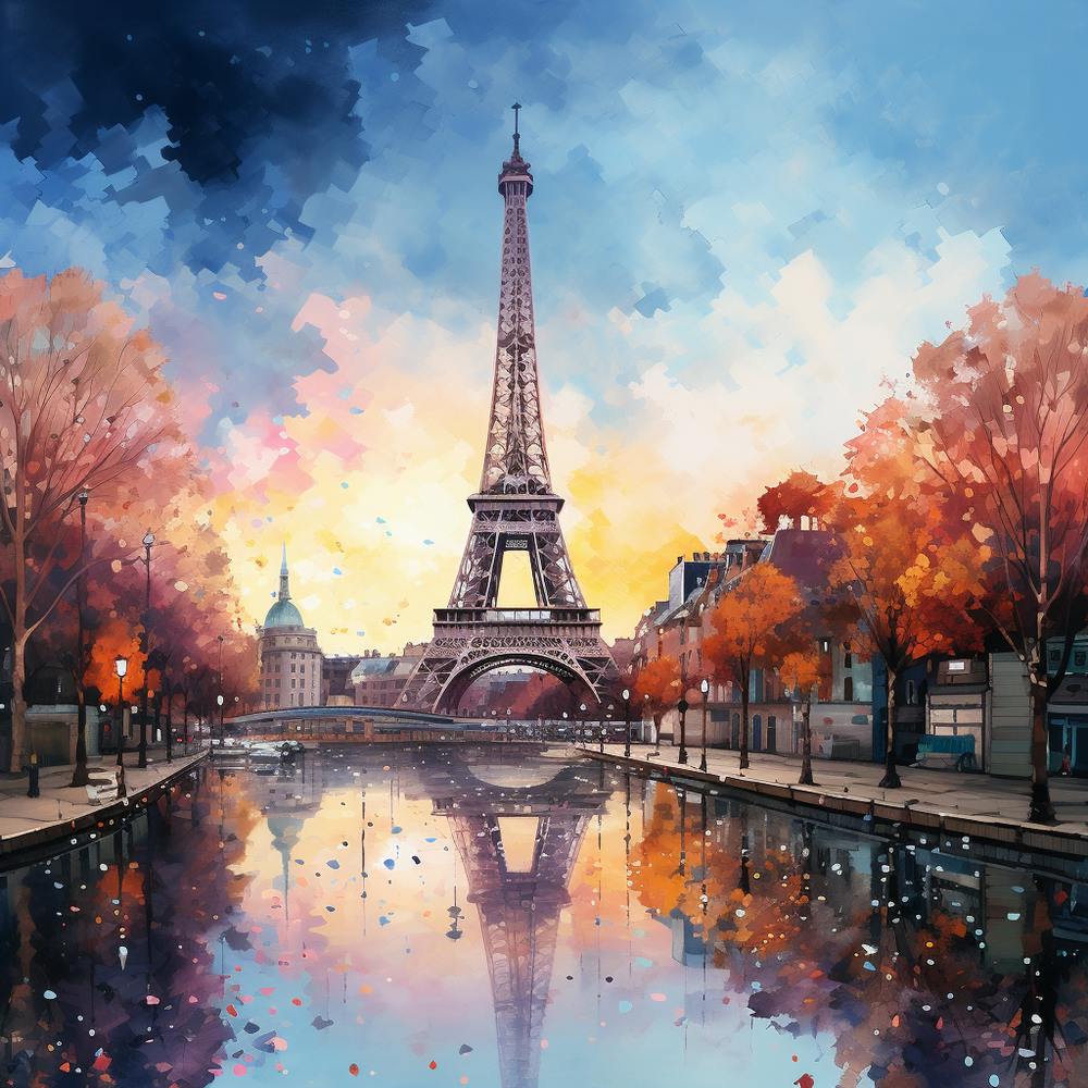 Parisian Skyline Symphony