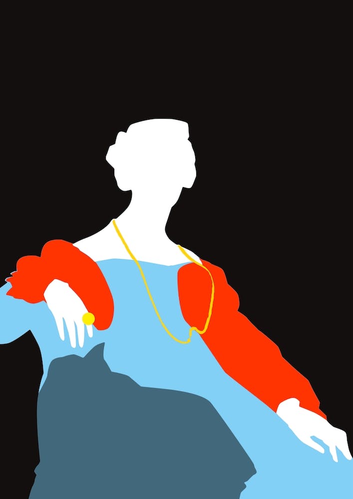 Pop Portrait · Ingres 6