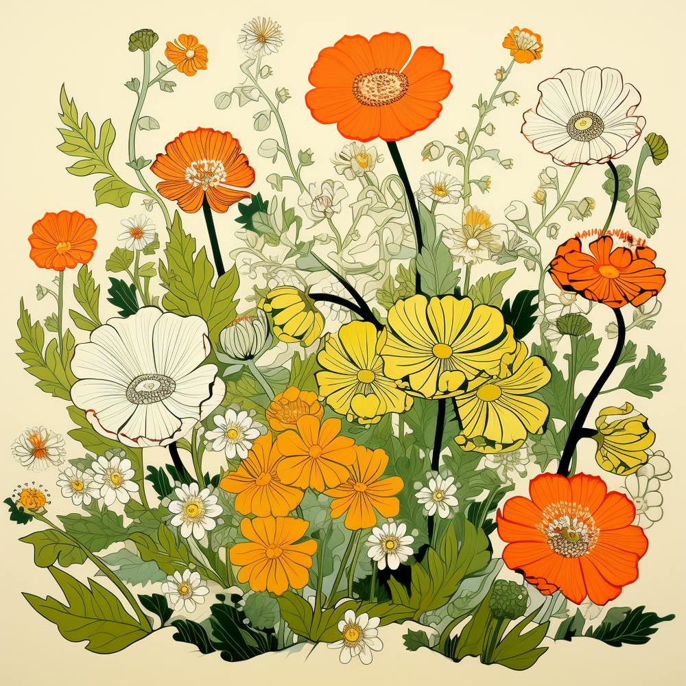 December0266 A Cute Drawing Of Flowers In The Style Of Tasteful 606064be 82a2 4b2a Afe6 03921ed996e0