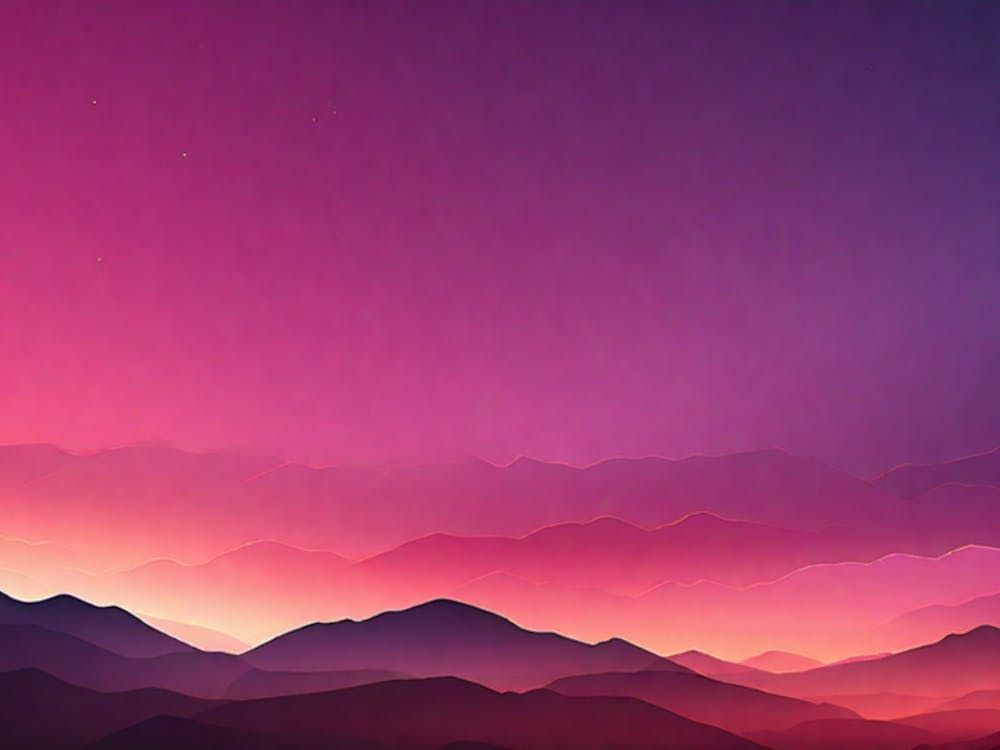 Sunset In The Mountains 10